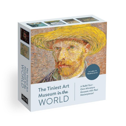 The Tiniest Art Museum in the World: Build-Your-Own Miniature Art Museum with Real Masterpieces!