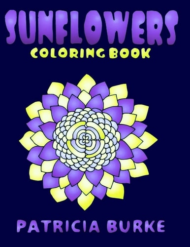 Sunflowers Coloring Book
