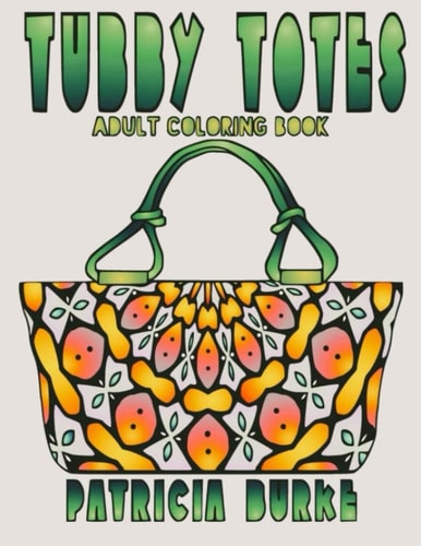 Tubby Totes Adult Coloring Book