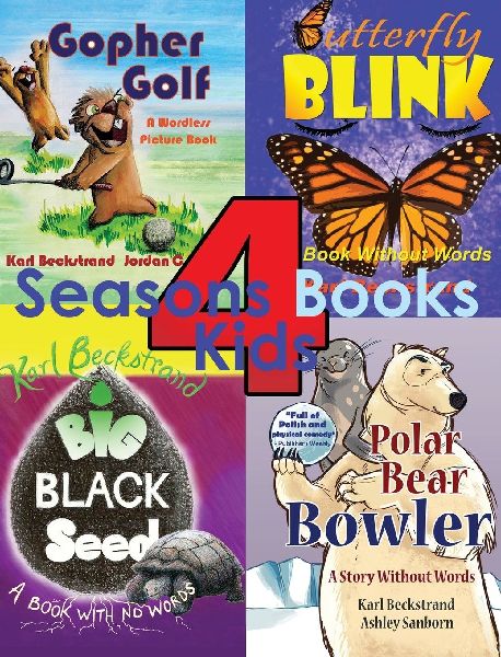 4 Seasons Books for Kids: A Wordless Collection for Beginning Readers