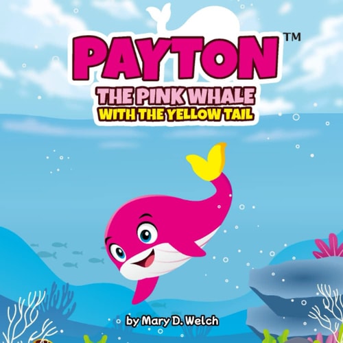 Payton The Pink Whale with the Yellow Tail