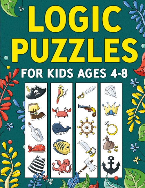 Logic Puzzles for Kids Ages 4-8