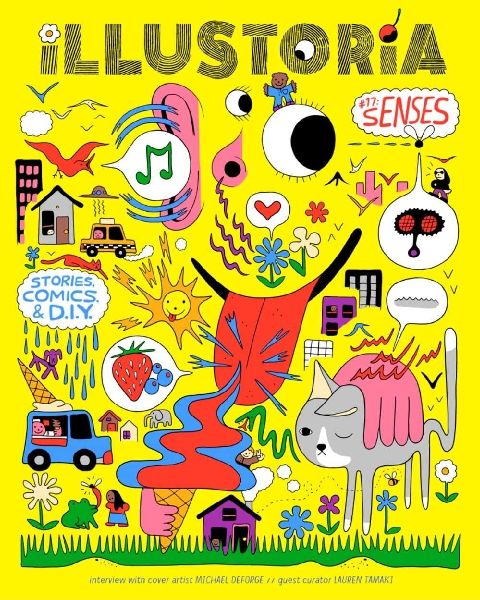 Illustoria: For Creative Kids and Their Grownups: Issue 15: Big & Small: Stories, Comics, DIY