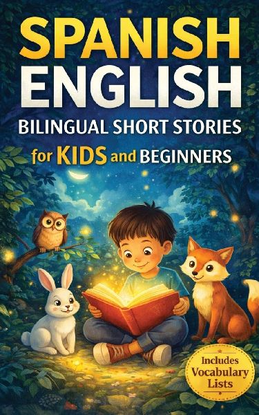 Spanish-English Bilingual Short Stories for Kids and Beginners: Fun and Easy 5-Minute Bedtime Stories to Build Vocabulary and Confidence