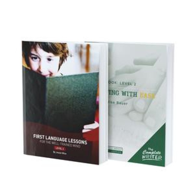 Second Grade Writing and Grammar Bundle: Combining Writing With Ease and First Language Lessons