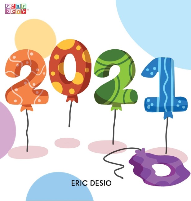 2021 - A kids new years book celebrating 2021: 2020 has been tough! Celebrate the 2021 year by gifting the first-ever childrens yearbook!
