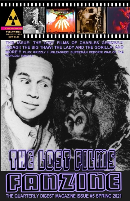 THE LOST FILMS FANZINE #5: (Black and White/Variant Cover B)