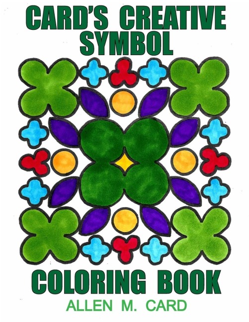 Cards Creative Symbol Coloring Book