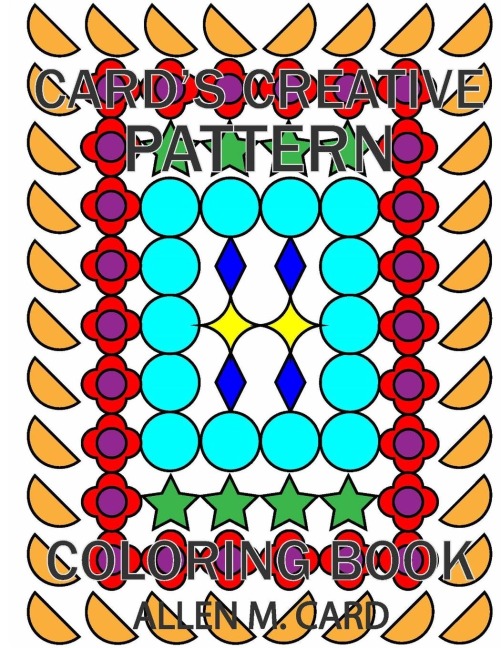 Cards Creative Pattern Coloring Book