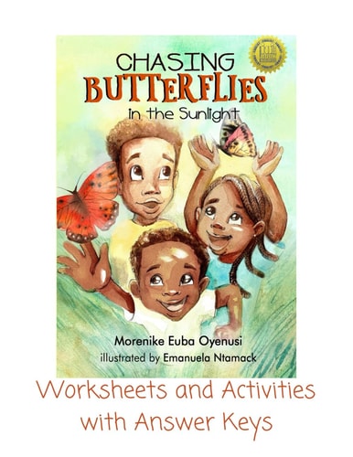 Chasing Butterflies in the Sunlight: Worksheets and Activities with Answer Keys
