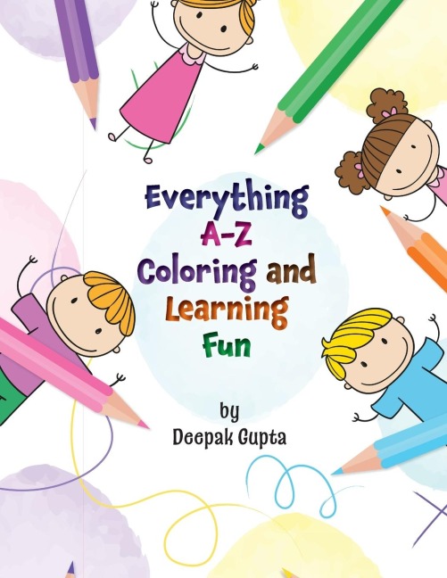 Everything A-Z Coloring and Learning Fun