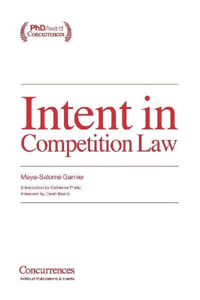 Intent in Competition Law