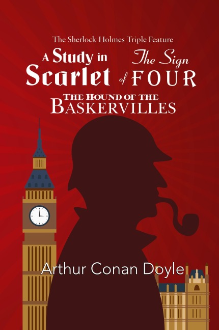 The Sherlock Holmes Triple Feature - A Study in Scarlet, The Sign of Four, and The Hound of the Baskervilles