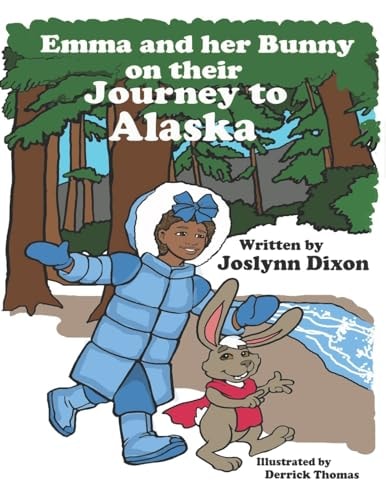 Emma and Her Bunny on Their Journey to Alaska