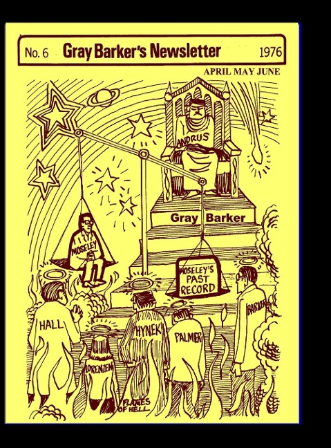 Gray Barkers Newsletter No. 6 (April,May,June) 1976