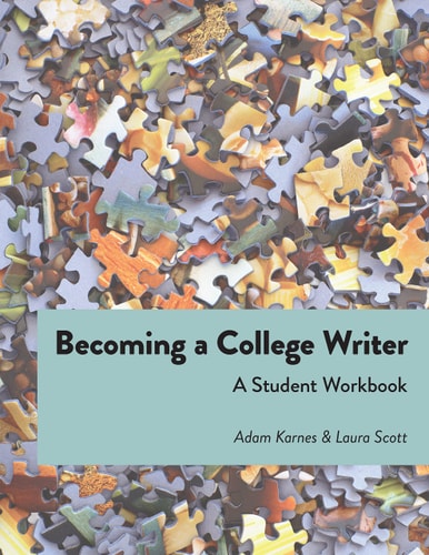 Becoming a College Writer A Student Workbook