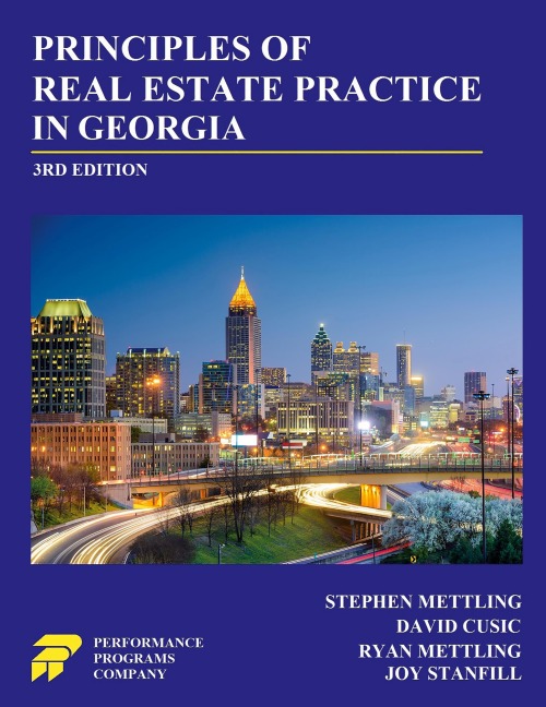 Principles of Real Estate Practice in Georgia: 3rd Edition