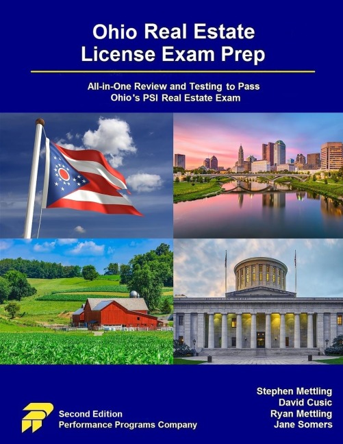 Ohio Real Estate License Exam Prep: All-in-One Review and Testing to Pass Ohios PSI Real Estate Exam