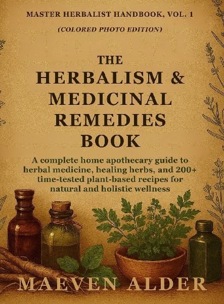 The Herbalism & Medicinal Remedies Book: A Complete Home Apothecary Guide to Herbal Medicine, Healing Herbs, and 200+ Time-Tested Plant-Based Recipes for Natural and Holistic Wellness