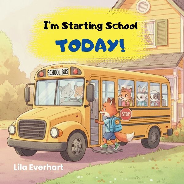 Im Starting School Today! A First Day of School Book for Kids: A Picture Story Book About Helping Toddlers and Young Children Ease First Day Jitters, Feel Excited and Brave on their Very First Day of School.