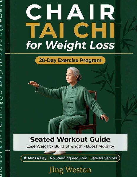 Chair Tai Chi for Weight Loss: A Seated Workout Guide for Seniors to Lose Weight, Build Strength, and Boost Mobility - Safe 28-Day Exercise Program, 10 Mins a Day, No Standing Required