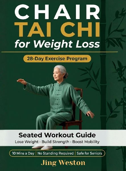 Chair Tai Chi for Weight Loss: A Seated Workout Guide for Seniors to Lose Weight, Build Strength, and Boost Mobility - Safe 28-Day Exercise Program, 10 Mins a Day, No Standing Required