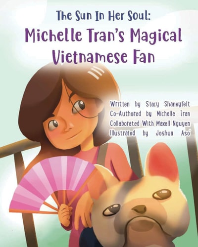 The Sun In Her Soul Michelle Tran's Magical Vietnamese Fan: A Constellation of Asian-American Pride and Culture
