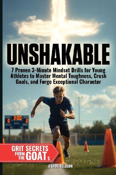UNSHAKABLE: 7 Proven 3-Minute Mindset Drills for Young Athletes to Master Mental Toughness, Crush Goals, and Forge Exceptional Character