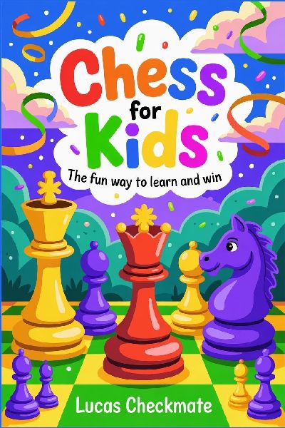 CHESS FOR KIDS The Fun Way to Learn and Win: A Fun Step-by-Step Beginners Guide to Help Kids Learn Faster, Play Smarter, and Start Winning in Just Days