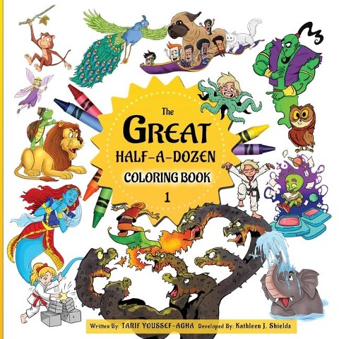 The Great Half-A-Dozen Childrens Stories & Coloring Book