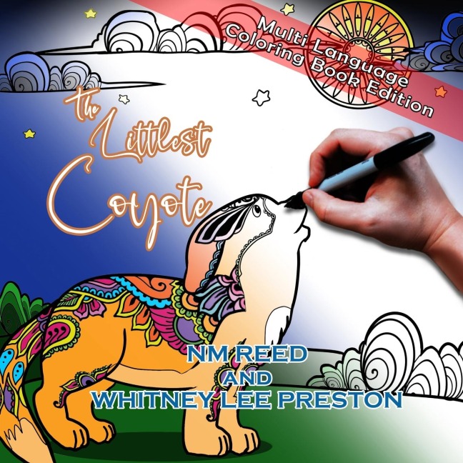 The Littlest Coyote | Multi-Language Coloring Book Edition: Multi-Language Coloring Book Edition