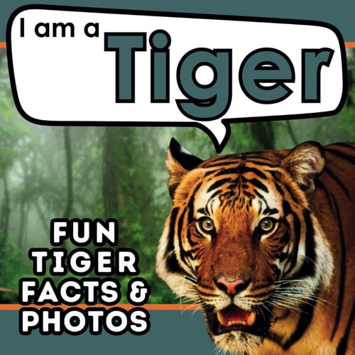 I Am a Tiger A Children's Book with Fun and Educational Animal Facts with Real Photos!