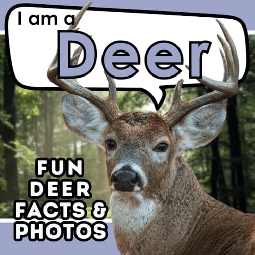 I Am a Deer A Children's Book with Fun and Educational Animal Facts with Real Photos!