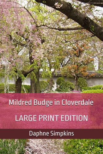 Mildred Budge in Cloverdale Large Print Edition