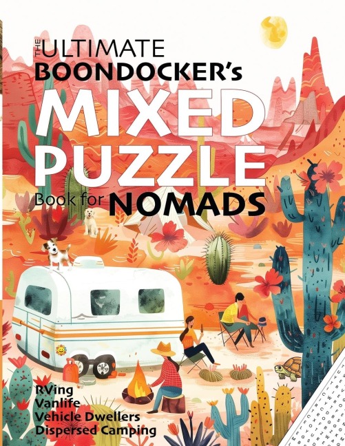 The Ultimate Boondockers Mixed Puzzle Book for Nomads