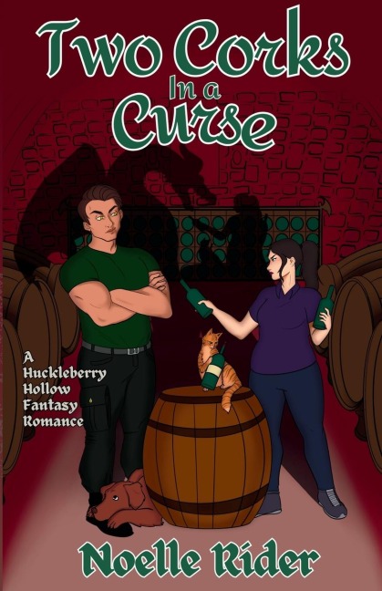 Two Corks in a Curse: A Huckleberry Hollow Fantasy Romance