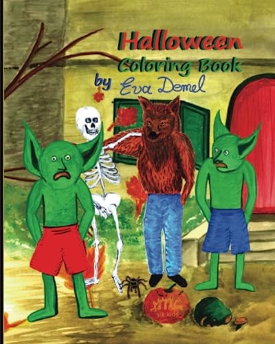 Halloween Coloring Book by Eva Demel