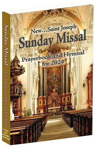 St. Joseph Sunday Missal Prayerbook and Hymnal For 2024 American Edition