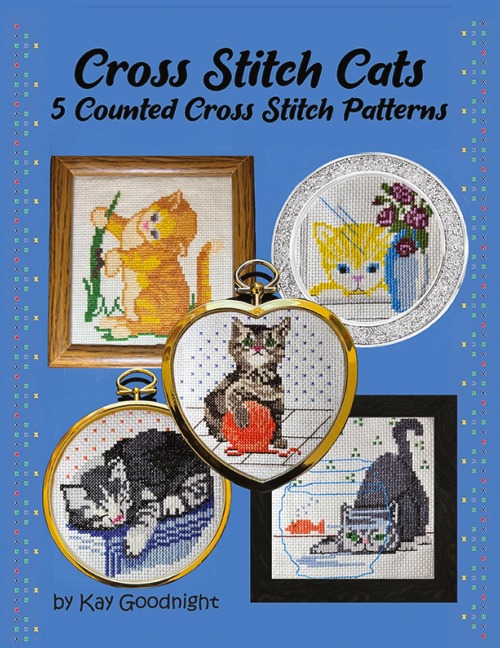 Cross Stitch Cats: 5 Counted Cross Stitch Patterns