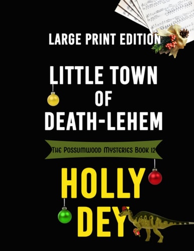 Little Town of Death-Lehem Large Print Edition