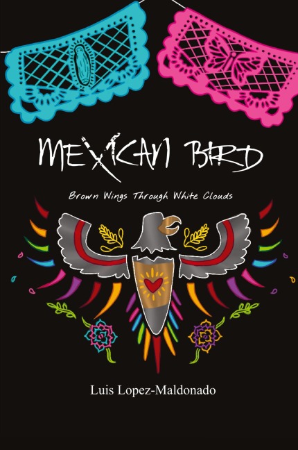 Mexican Bird: Brown Wings Through White Clouds