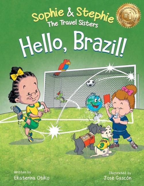 Hello, Brazil!: A Childrens Picture Book, Colorful Journey Through Carnival, Soccer, and the Amazon Rainforest, for Kids Ages 4-8