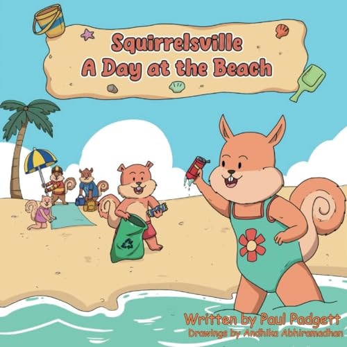 A Day at the Beach Squirrelsville