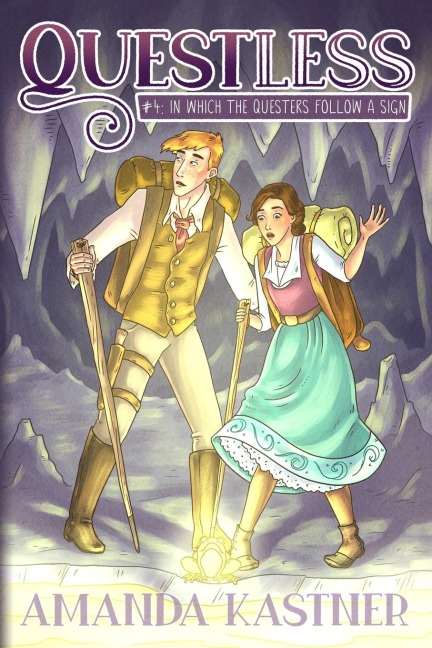 Questless #4 In Which the Questers Follow a Sign: An All-Ages Graphic Novel Adventure