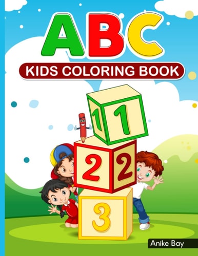 ABC Kids Coloring Book 123