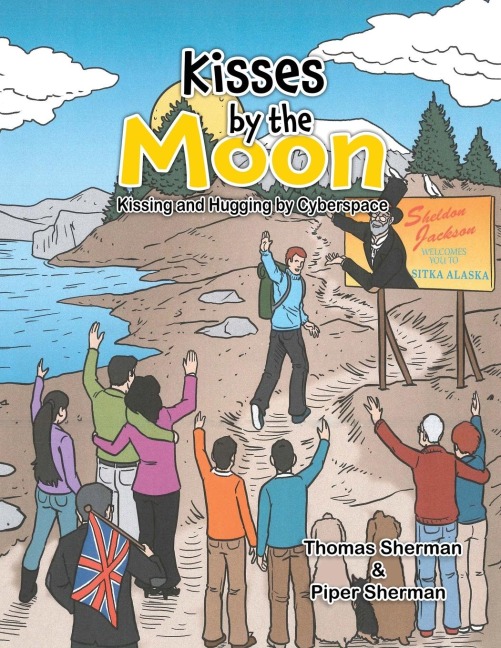 Kisses by the Moon: Kissing and Hugging by Cyberspace
