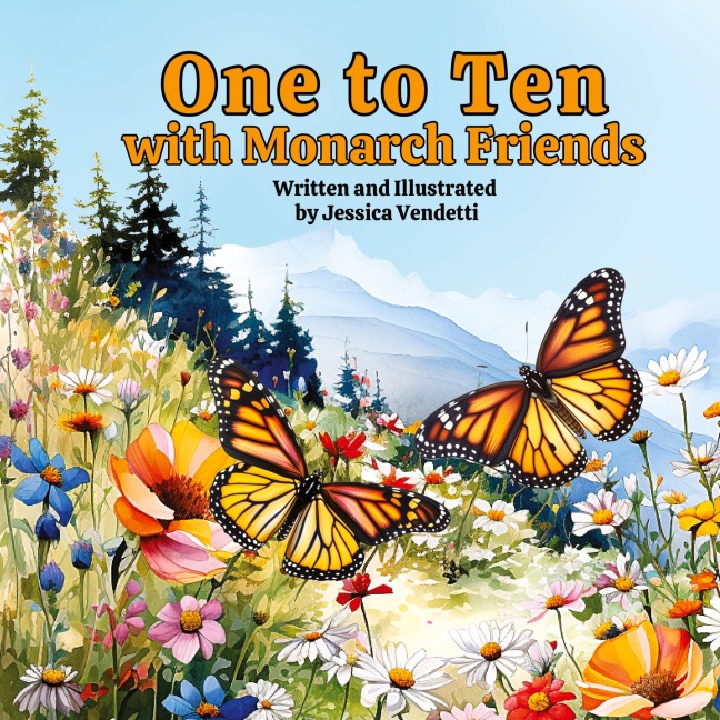 One to Ten with Monarch Friends