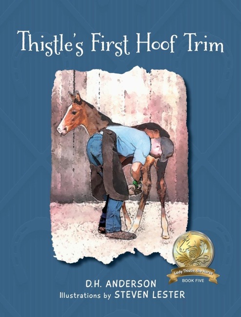 Thistles First Hoof Trim