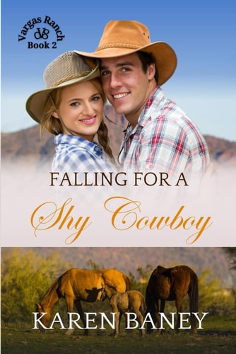 Falling for a Shy Cowboy A Secret Crush Single Mom Christian Cowboy Romance (Vargas Ranch Book 2)