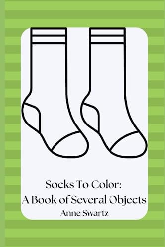 Socks To Color A Book of Several Objects